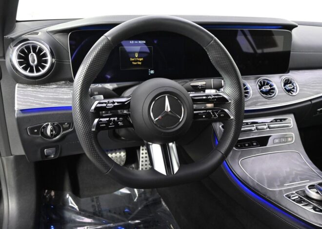 2021 Mercedes Benz E Class Convertible