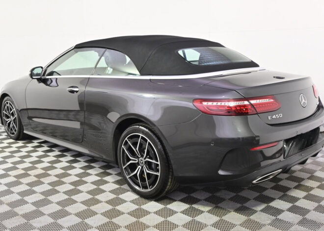 2021 Mercedes Benz E Class Convertible